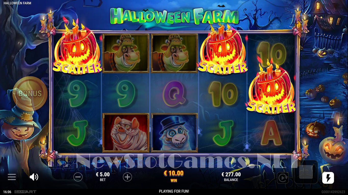 Halloween Farm Slot Slot Image in Demo - pic. 7