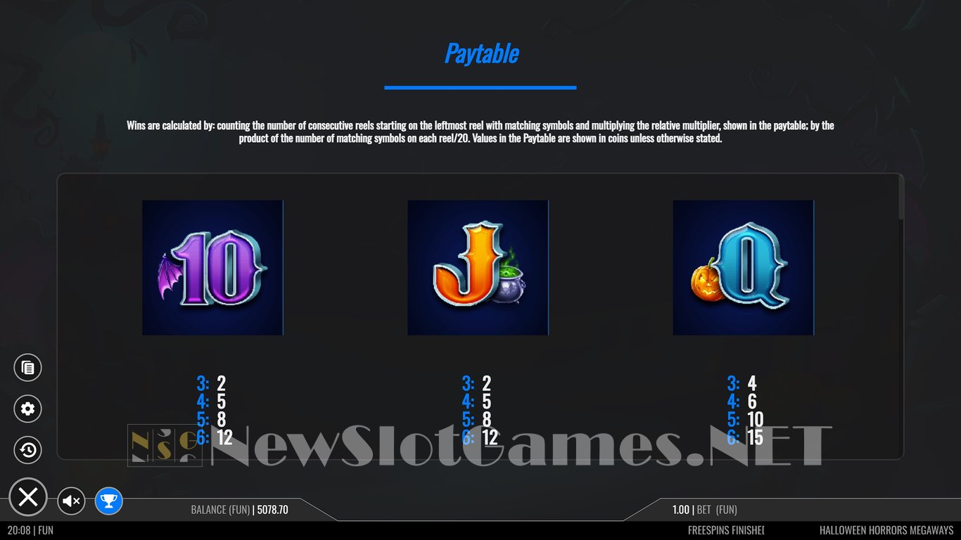 Halloween Horrors Megaways Slot Slot Image in Demo - pic. 10
