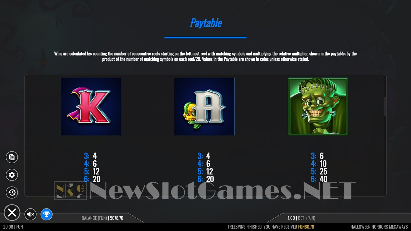 Halloween Horrors Megaways Slot Slot Image in Demo - pic. 11