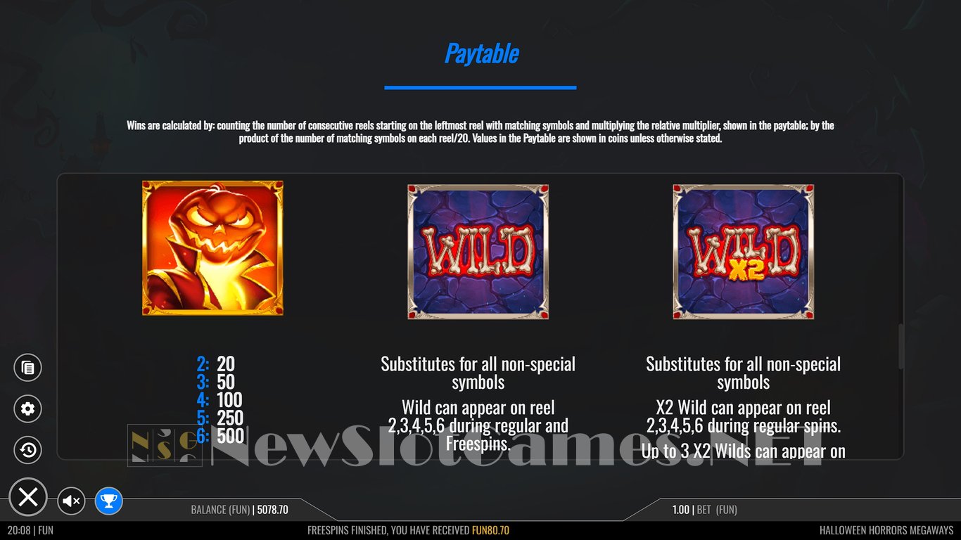 Halloween Horrors Megaways Slot Slot Image in Demo - pic. 13