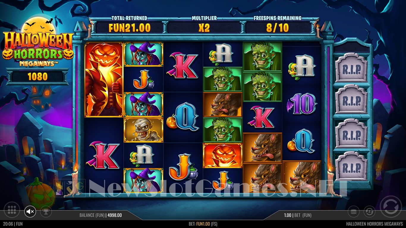 Halloween Horrors Megaways Slot Slot Image in Demo - pic. 6