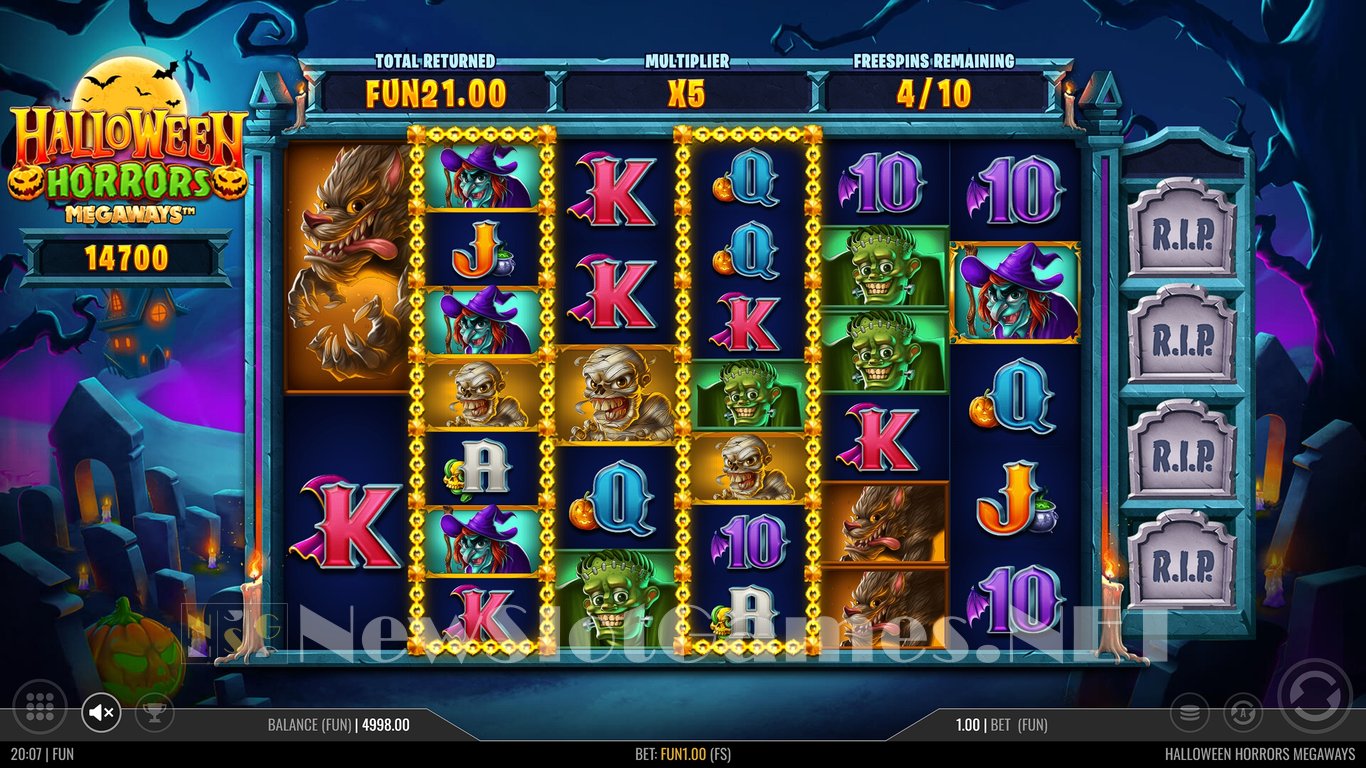 Halloween Horrors Megaways Slot Slot Image in Demo - pic. 7