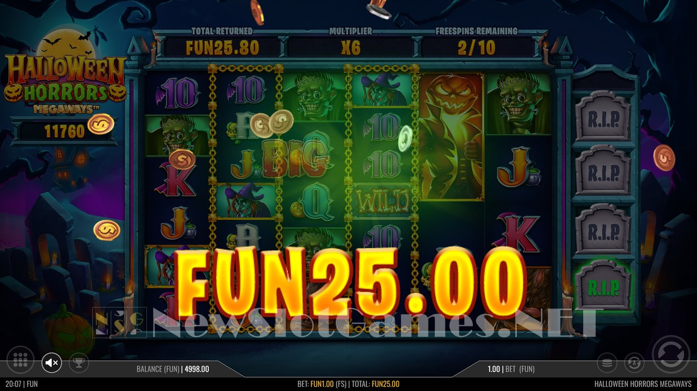Halloween Horrors Megaways Slot Slot Image in Demo - pic. 8