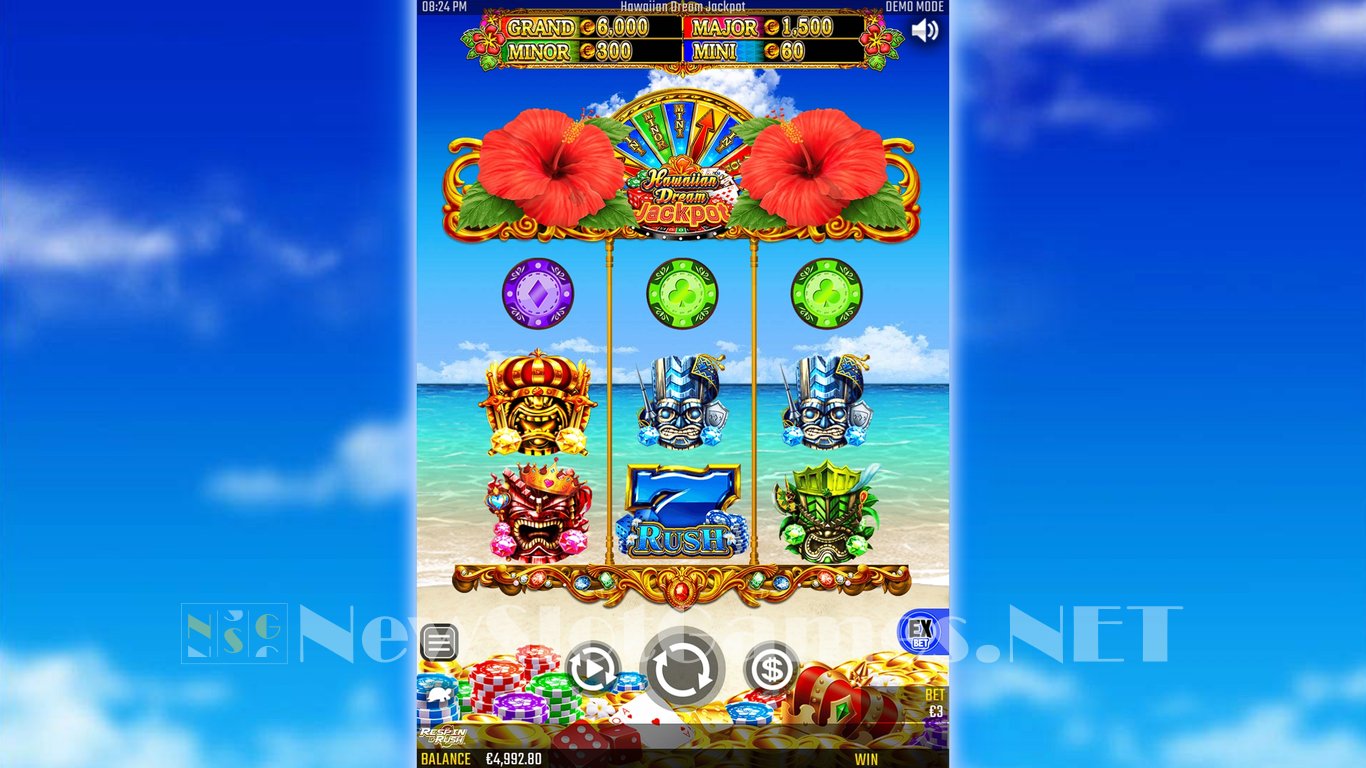 Hawaiian Dream Jackpot Slot Slot Image in Demo - pic. 3
