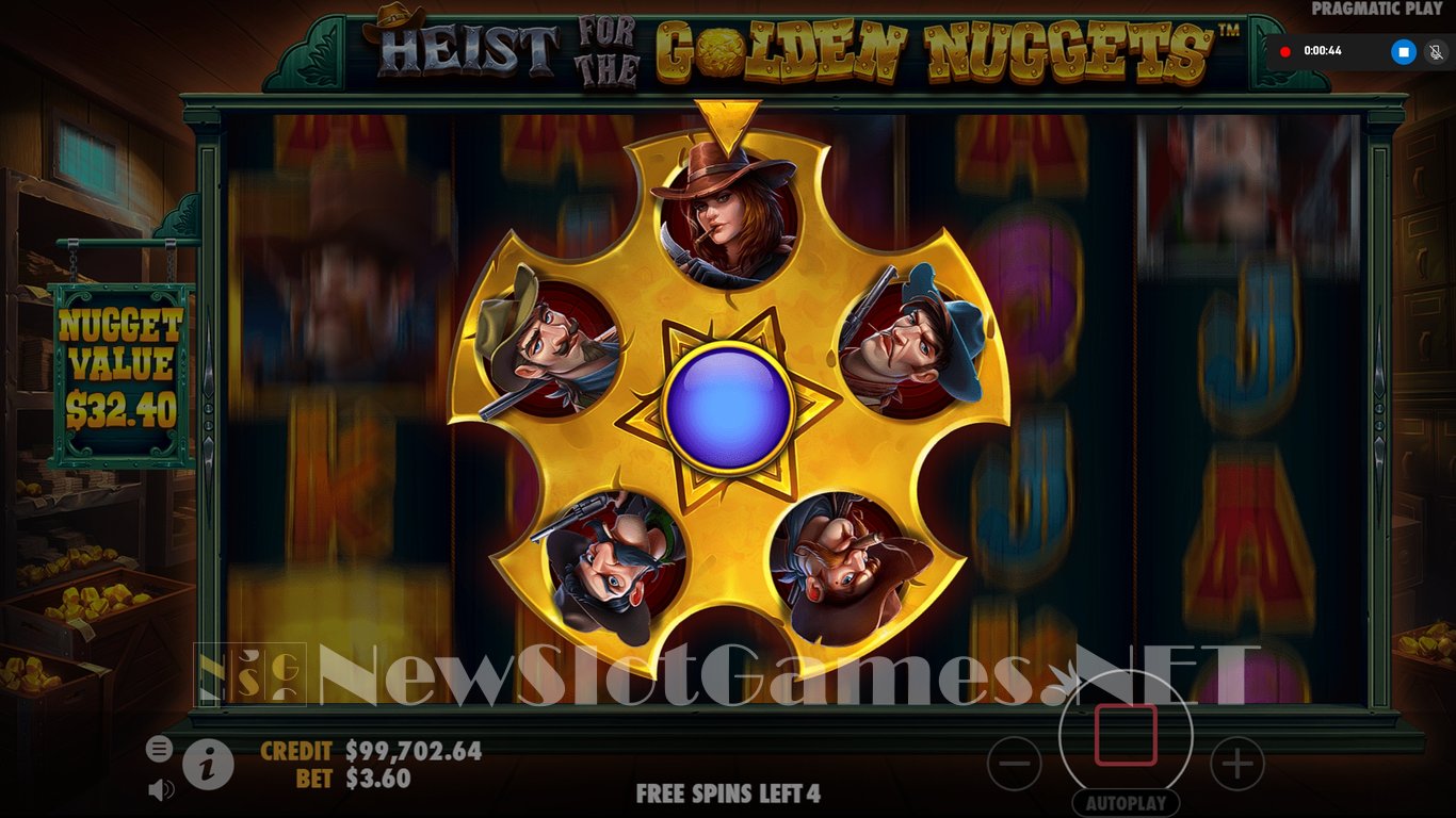 Heist for the Golden Nuggets Slot Slot Image in Demo - pic. 8