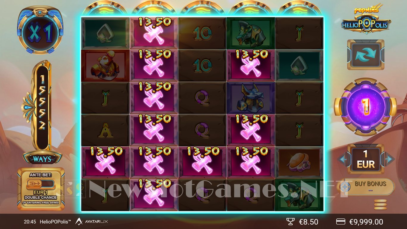 HelioPOPolis Slot Slot Image in Demo - pic. 5