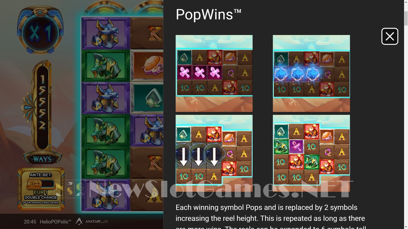 HelioPOPolis Slot Slot Image in Demo - pic. 7