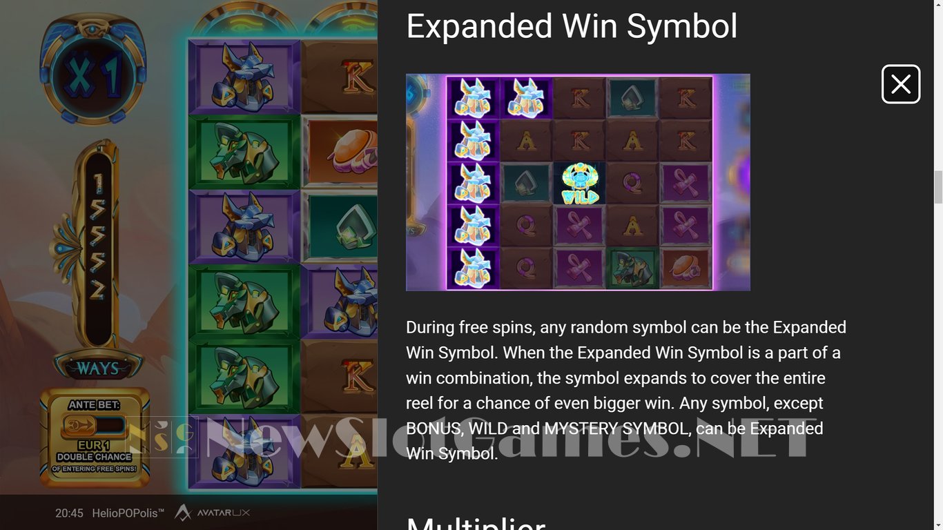 HelioPOPolis Slot Slot Image in Demo - pic. 9