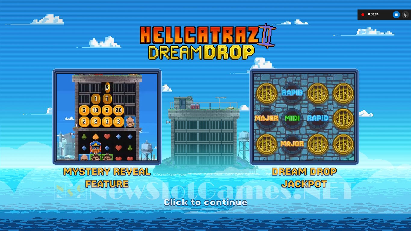 Hellcatraz 2 Dream Drop Slot Demo Image