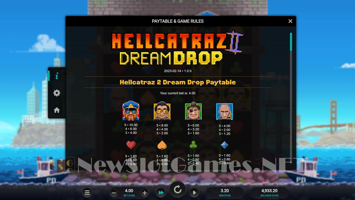 Hellcatraz 2 Dream Drop Slot Slot Image in Demo - pic. 12