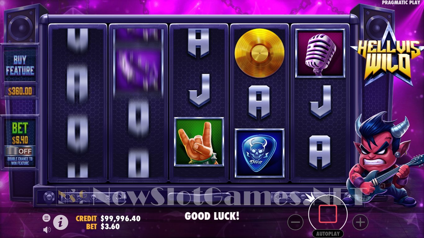 Hellvis Wild Slot Demo Image