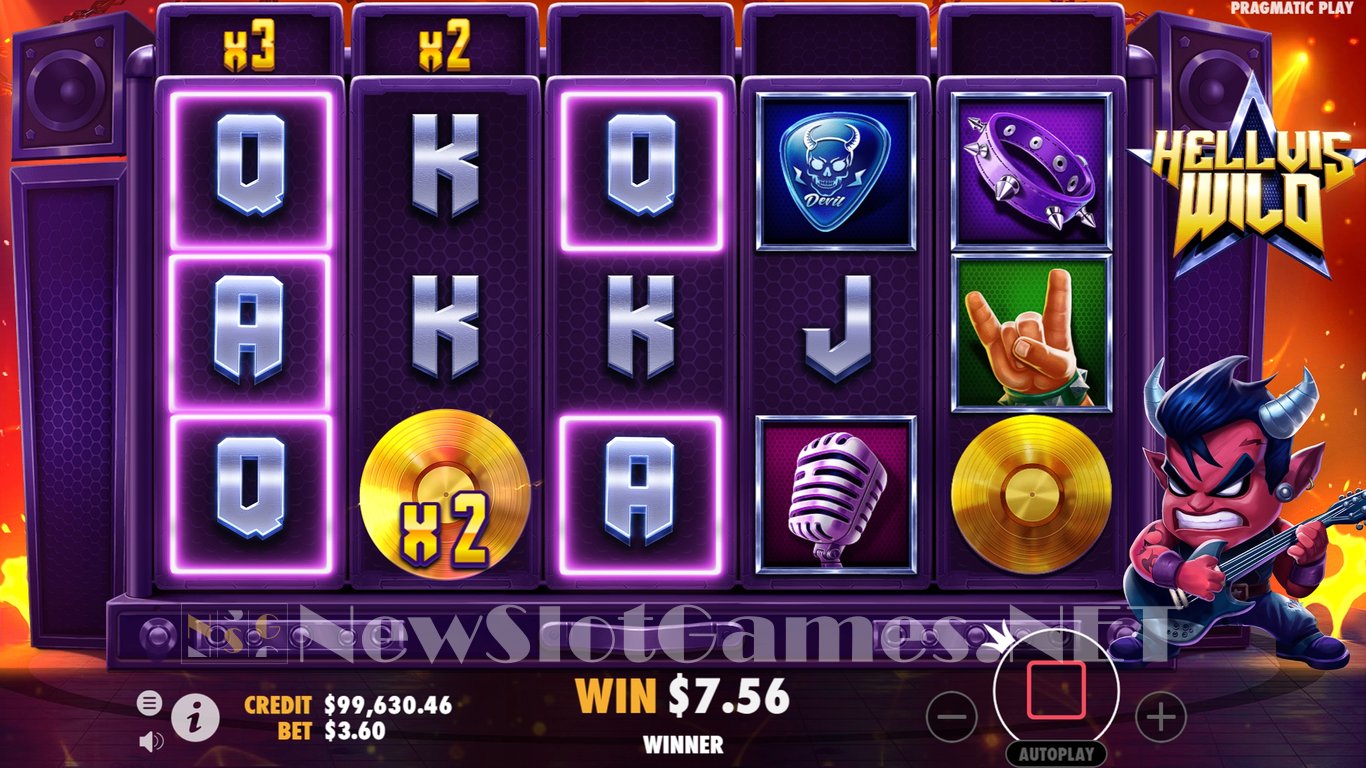 Hellvis Wild Slot Slot Image in Demo - pic. 12