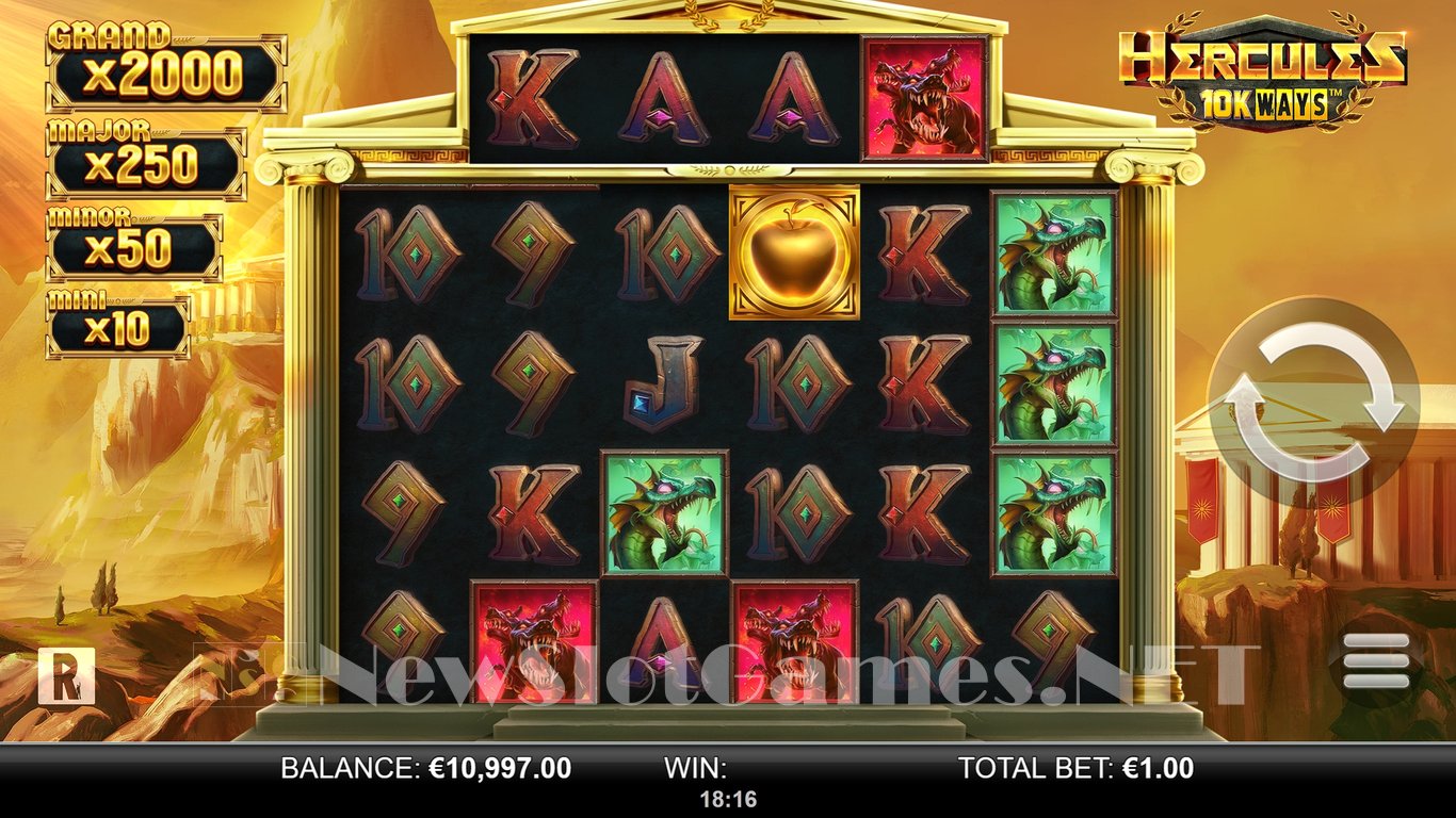 Hercules 10K Ways Slot Slot Image in Demo - pic. 3