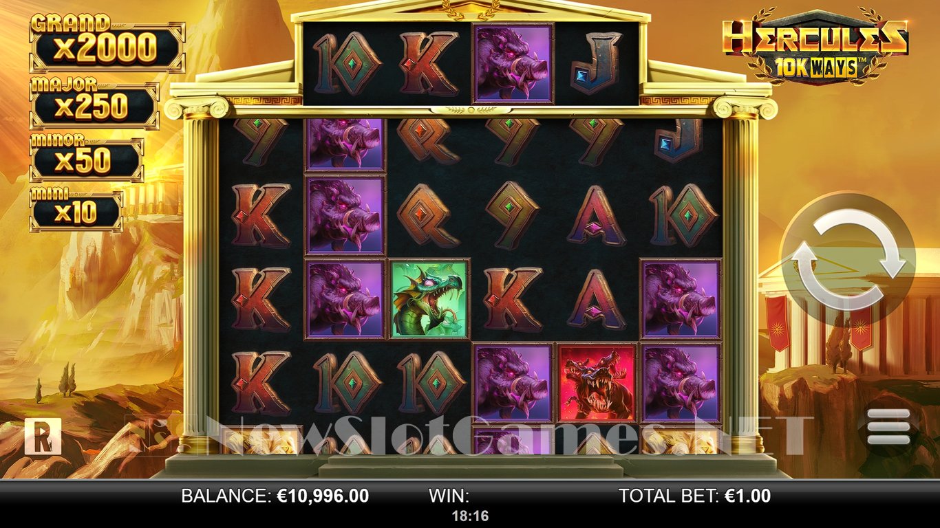 Hercules 10K Ways Slot Slot Image in Demo - pic. 4