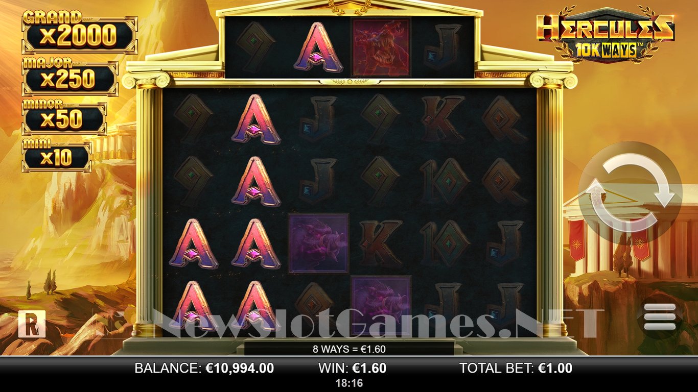 Hercules 10K Ways Slot Slot Image in Demo - pic. 5