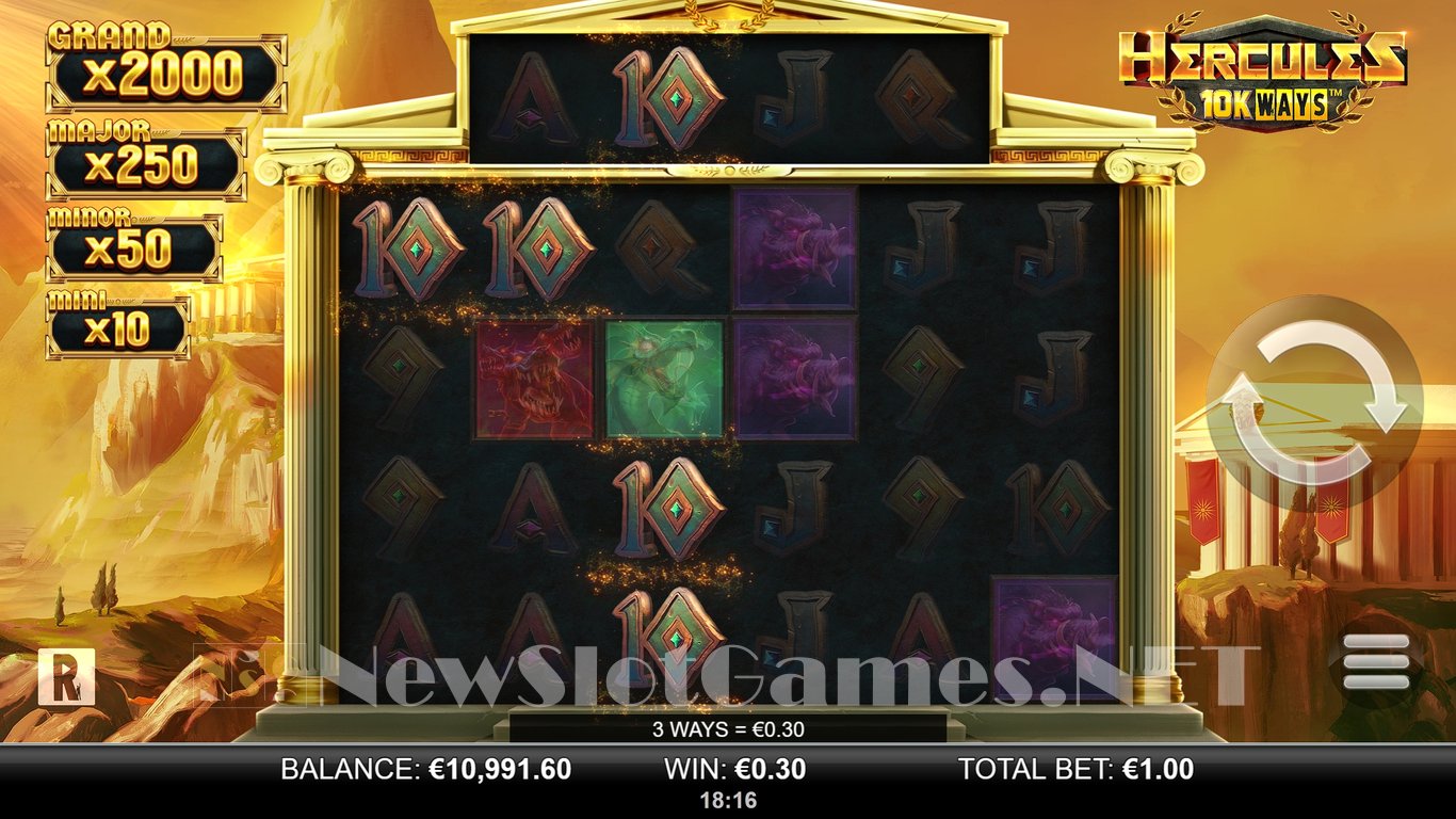 Hercules 10K Ways Slot Slot Image in Demo - pic. 7