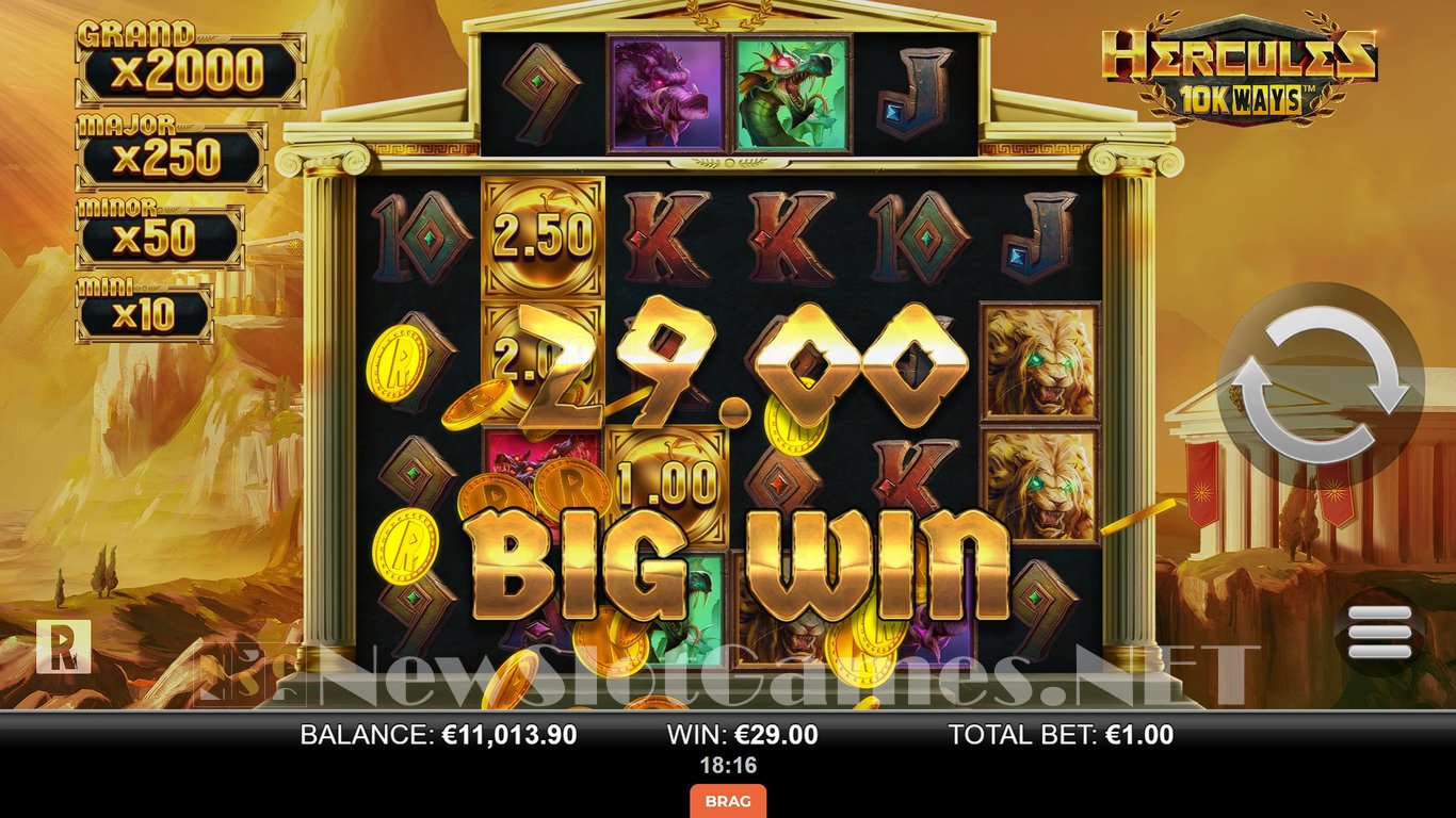 Hercules 10K Ways Slot Slot Image in Demo - pic. 8