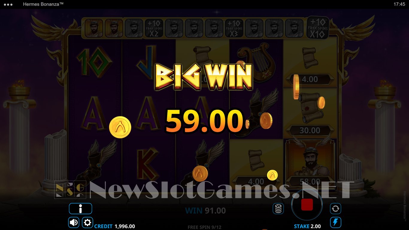 Hermes Bonanza Slot Slot Image in Demo - pic. 11