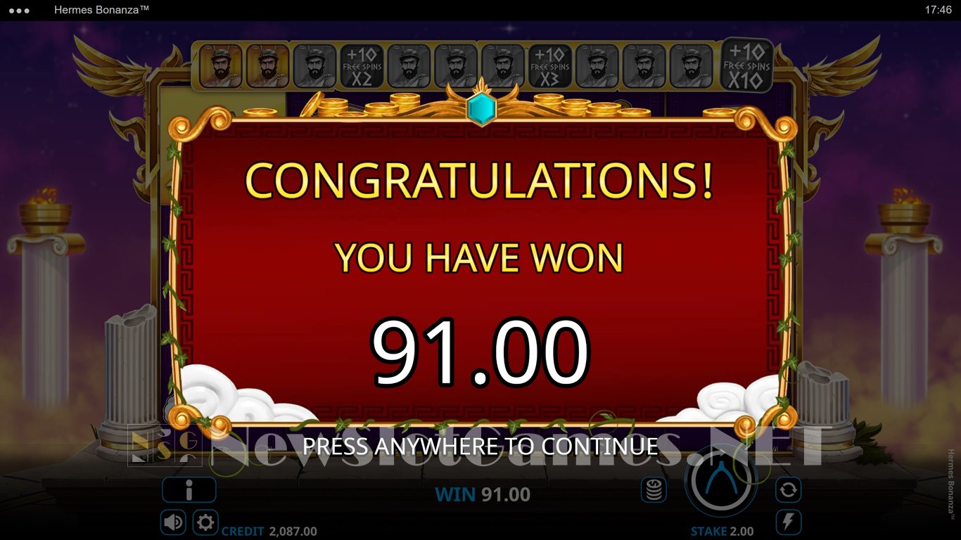 Hermes Bonanza Slot Slot Image in Demo - pic. 12