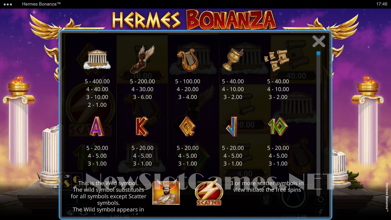 Hermes Bonanza Slot Slot Image in Demo - pic. 14