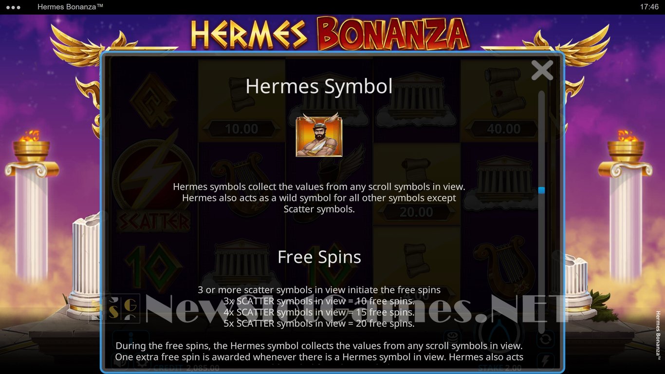 Hermes Bonanza Slot Slot Image in Demo - pic. 15