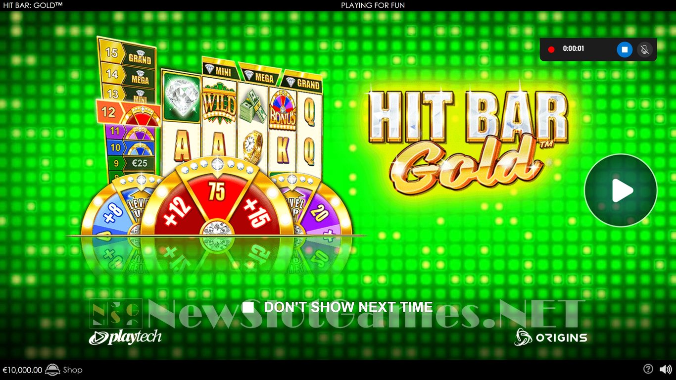 Hit Bar Gold Slot Demo Image