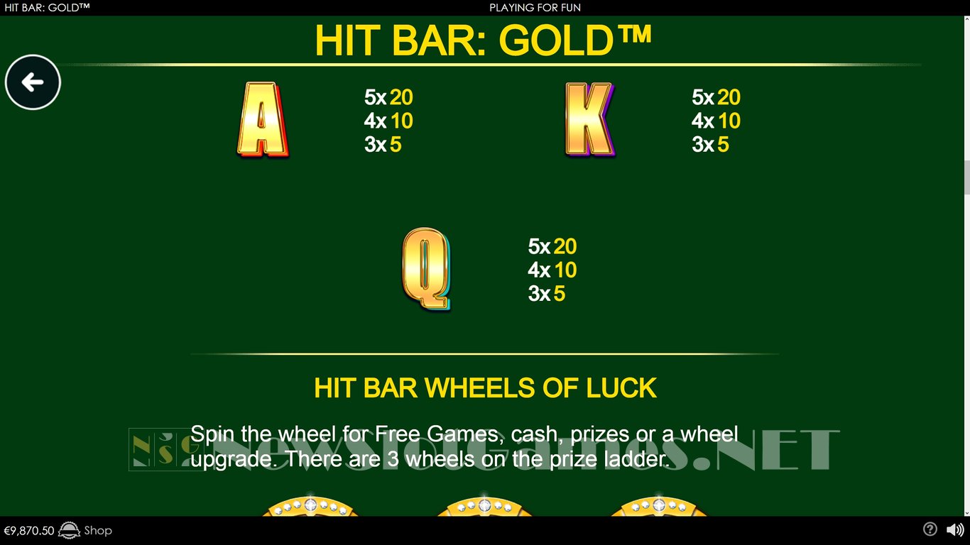 Hit Bar Gold Slot Slot Image in Demo - pic. 10