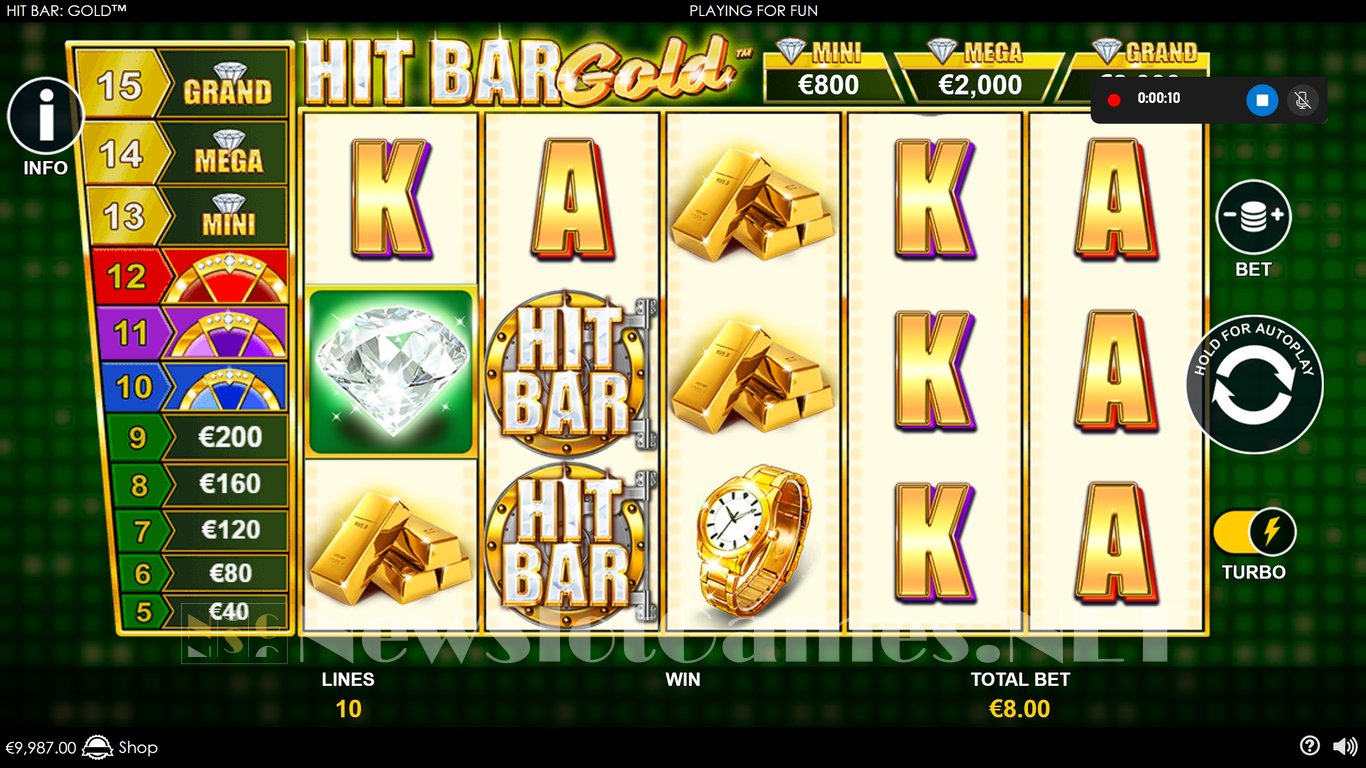 Hit Bar Gold Slot Slot Image in Demo - pic. 2