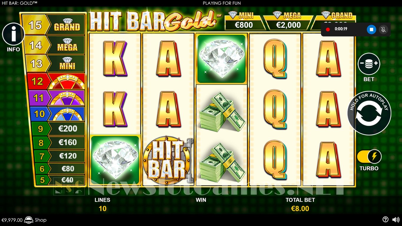 Hit Bar Gold Slot Slot Image in Demo - pic. 5