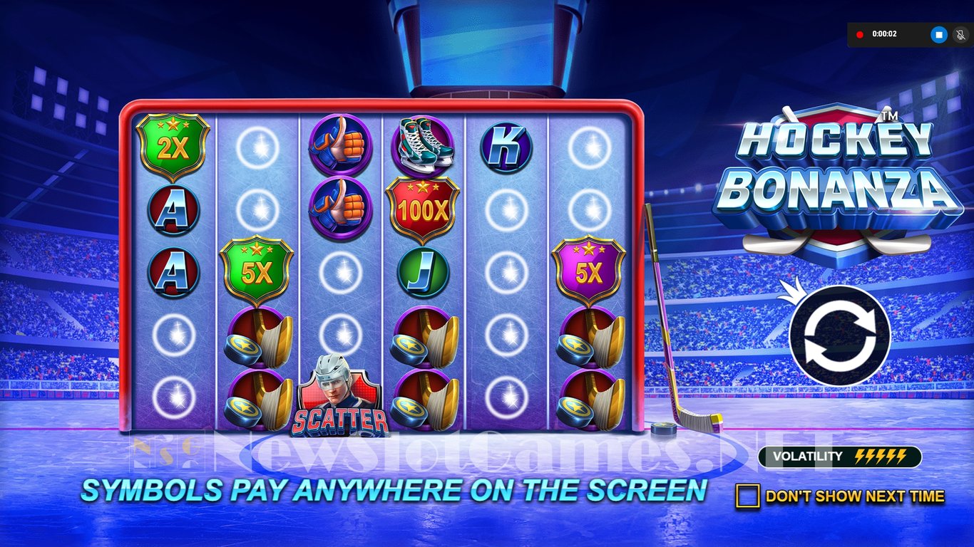 Hockey Bonanza Slot Demo Image