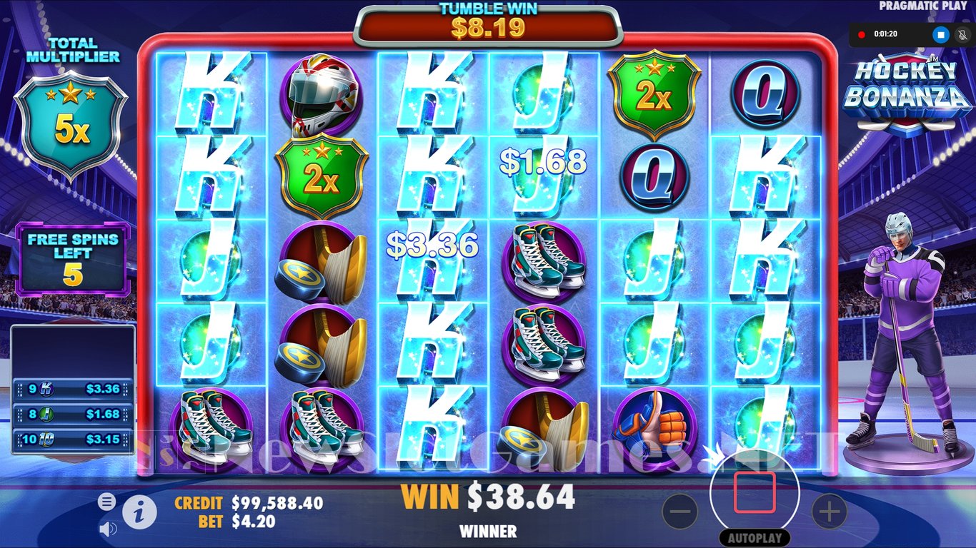 Hockey Bonanza Slot Slot Image in Demo - pic. 11