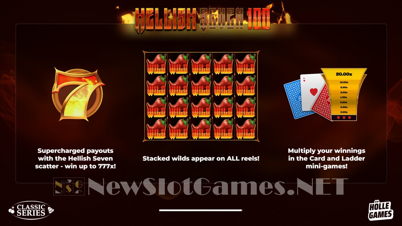 Hellish Seven 100 Slot Demo Image