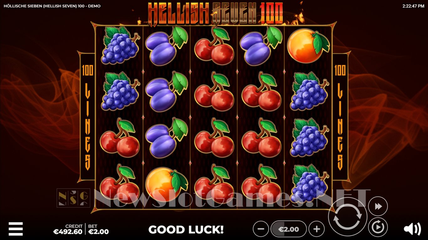 Hellish Seven 100 Slot Slot Image in Demo - pic. 3