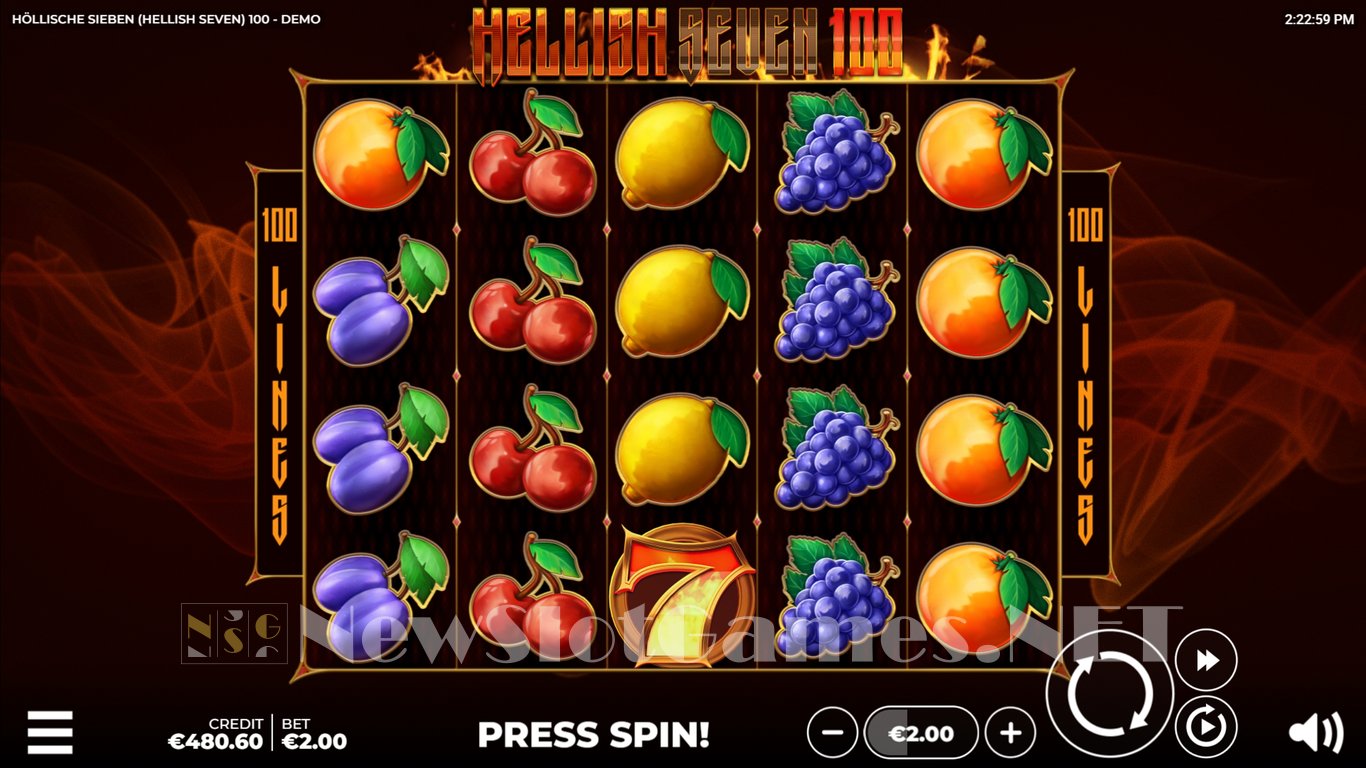 Hellish Seven 100 Slot Slot Image in Demo - pic. 4