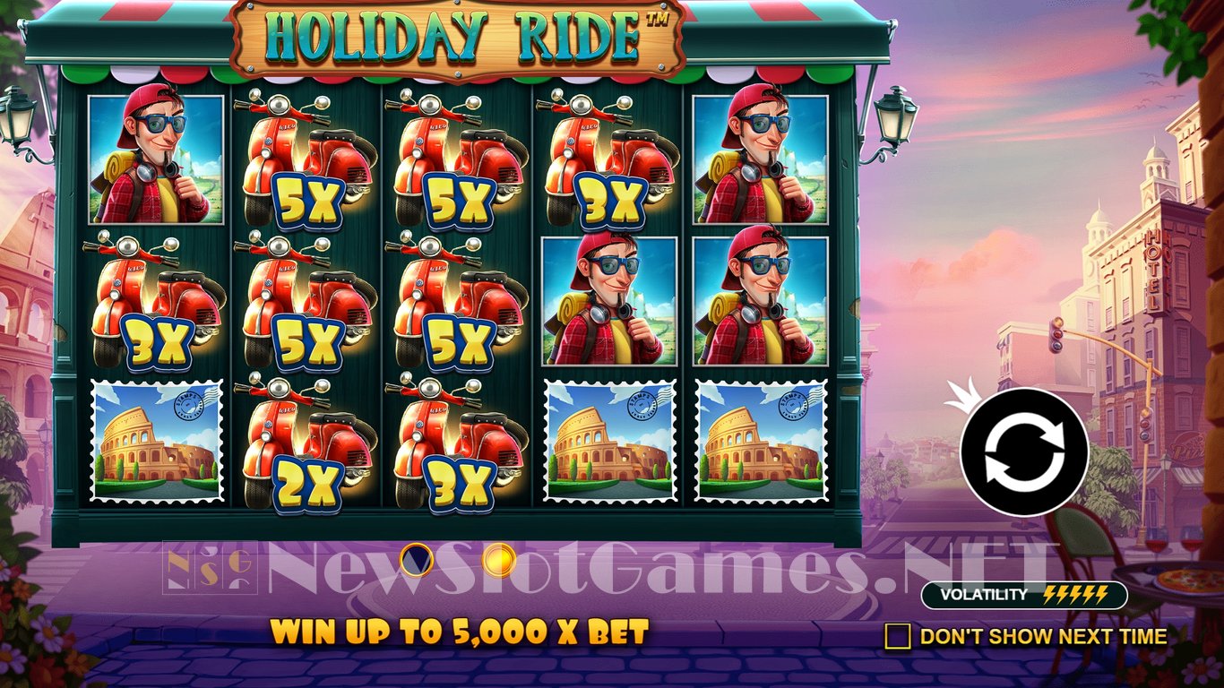 Holiday Ride Slot Demo Image