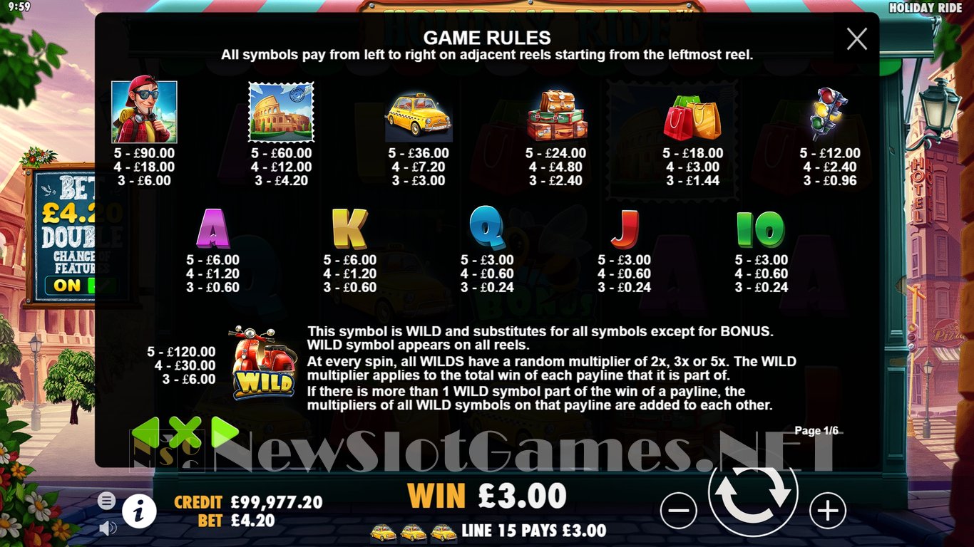 Holiday Ride Slot Slot Image in Demo - pic. 7