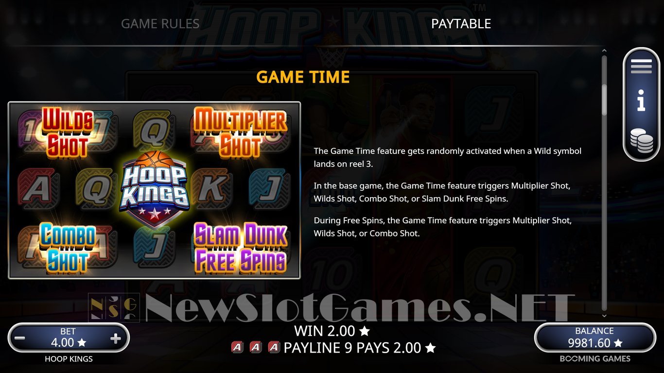 Hoop Kings Slot Slot Image in Demo - pic. 7
