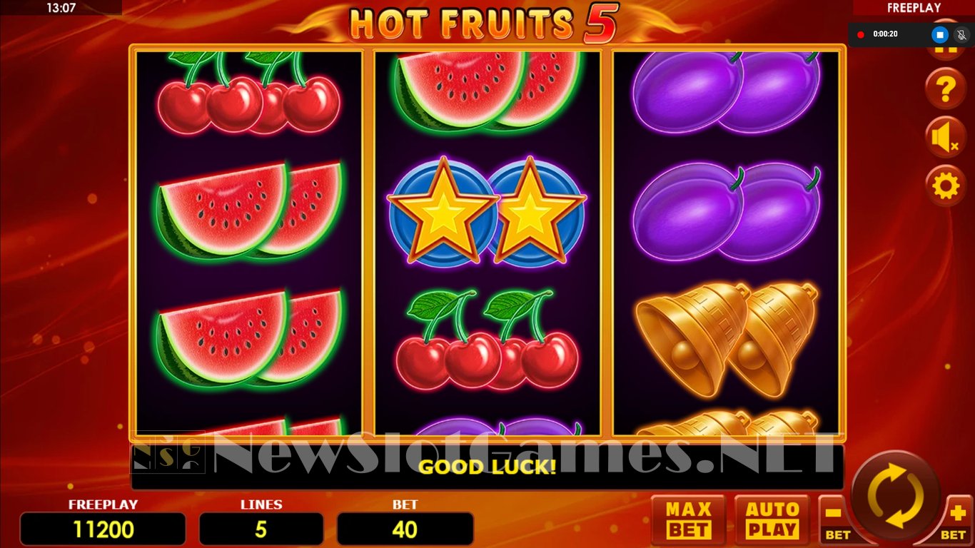 Hot Fruits 5 Slot Slot Image in Demo - pic. 3