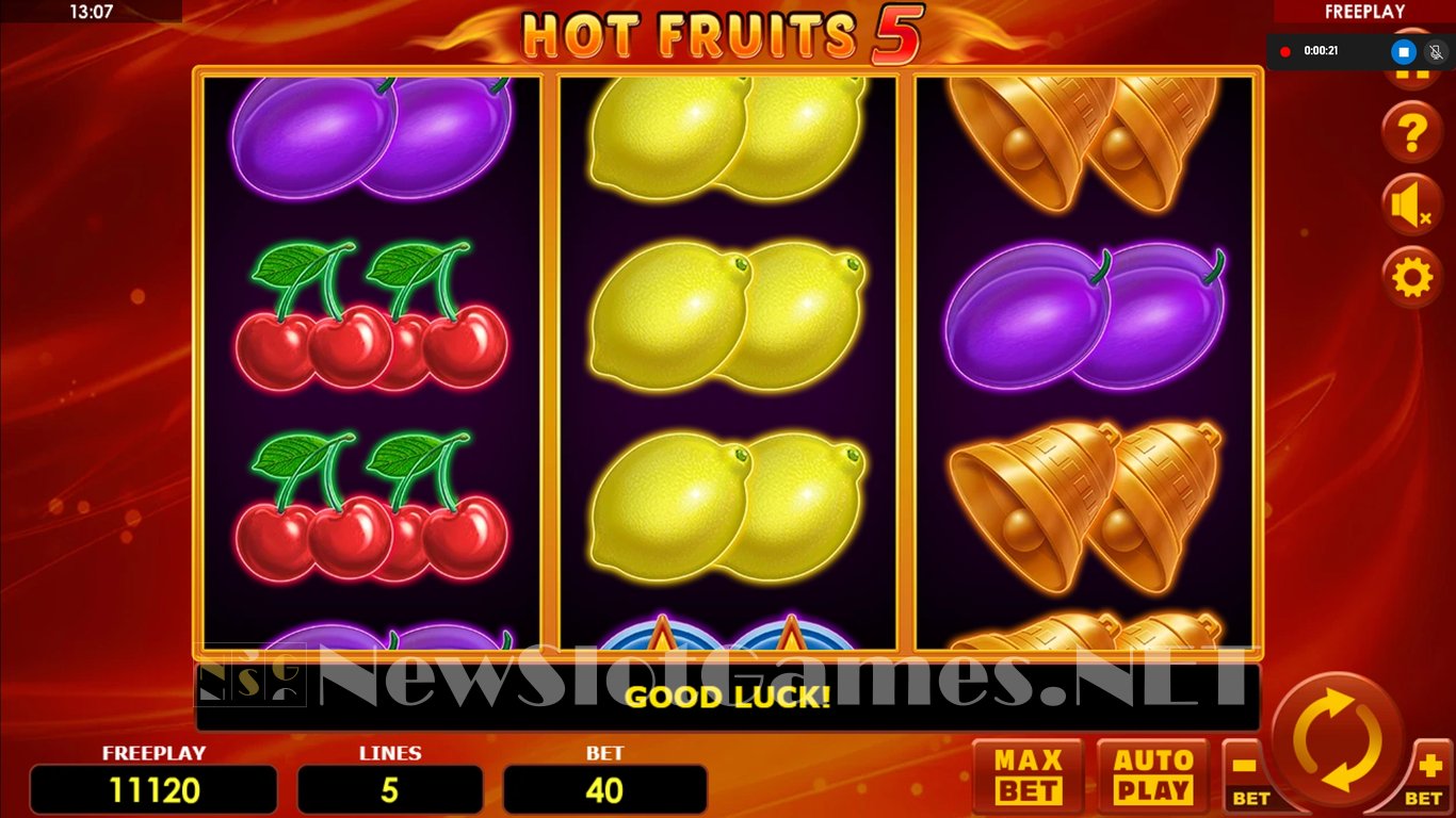 Hot Fruits 5 Slot Slot Image in Demo - pic. 4