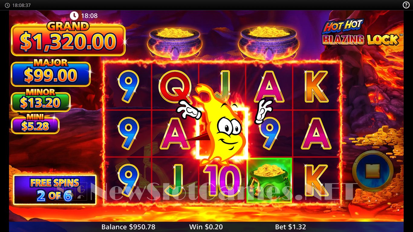 Hot Hot Blazing Lock Slot Slot Image in Demo - pic. 10