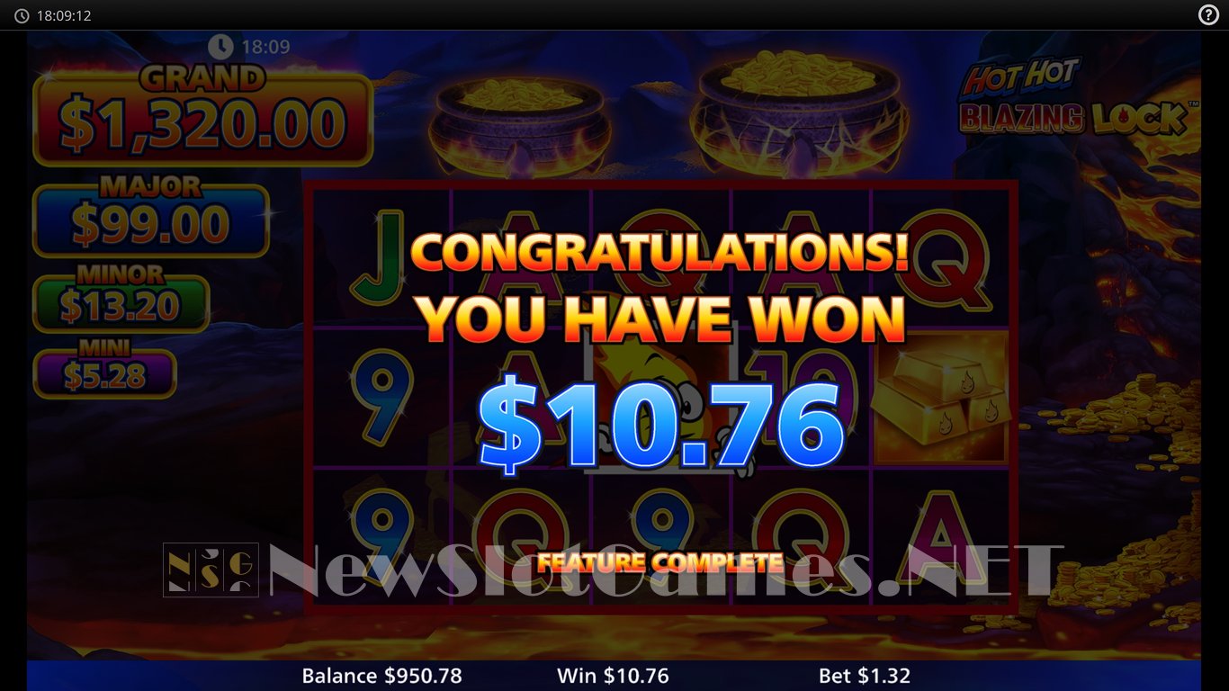 Hot Hot Blazing Lock Slot Slot Image in Demo - pic. 12