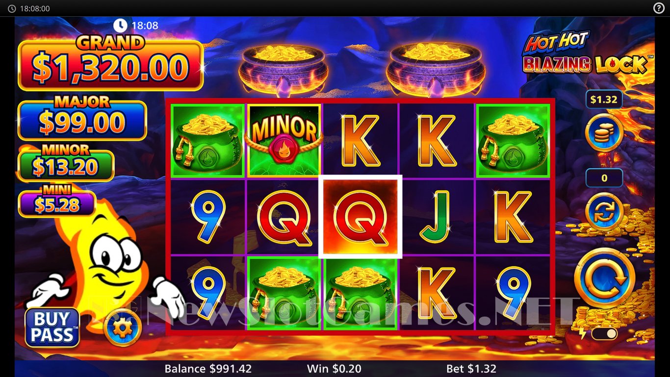 Hot Hot Blazing Lock Slot Slot Image in Demo - pic. 7
