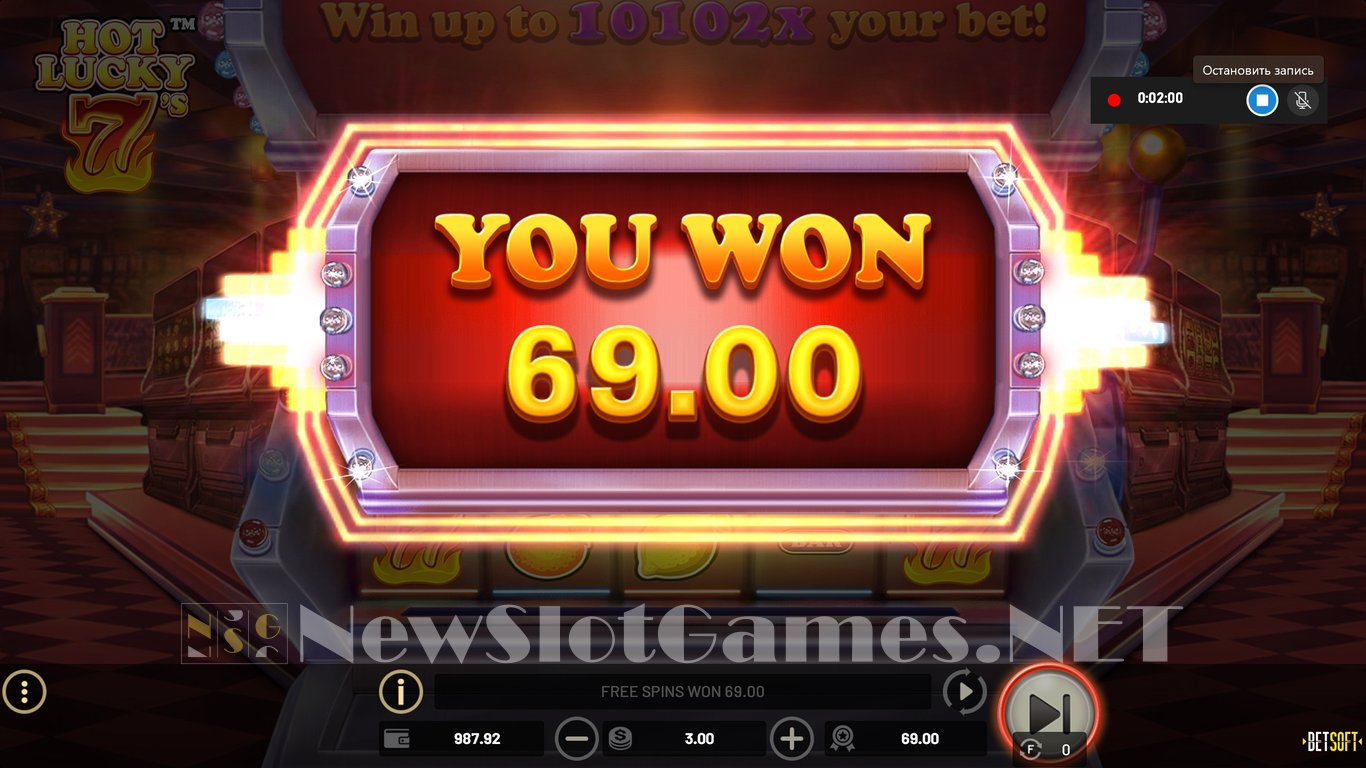 Hot Lucky 7s Slot Slot Image in Demo - pic. 14