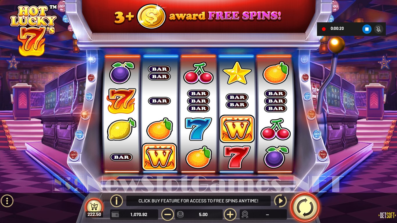 Hot Lucky 7s Slot Slot Image in Demo - pic. 5