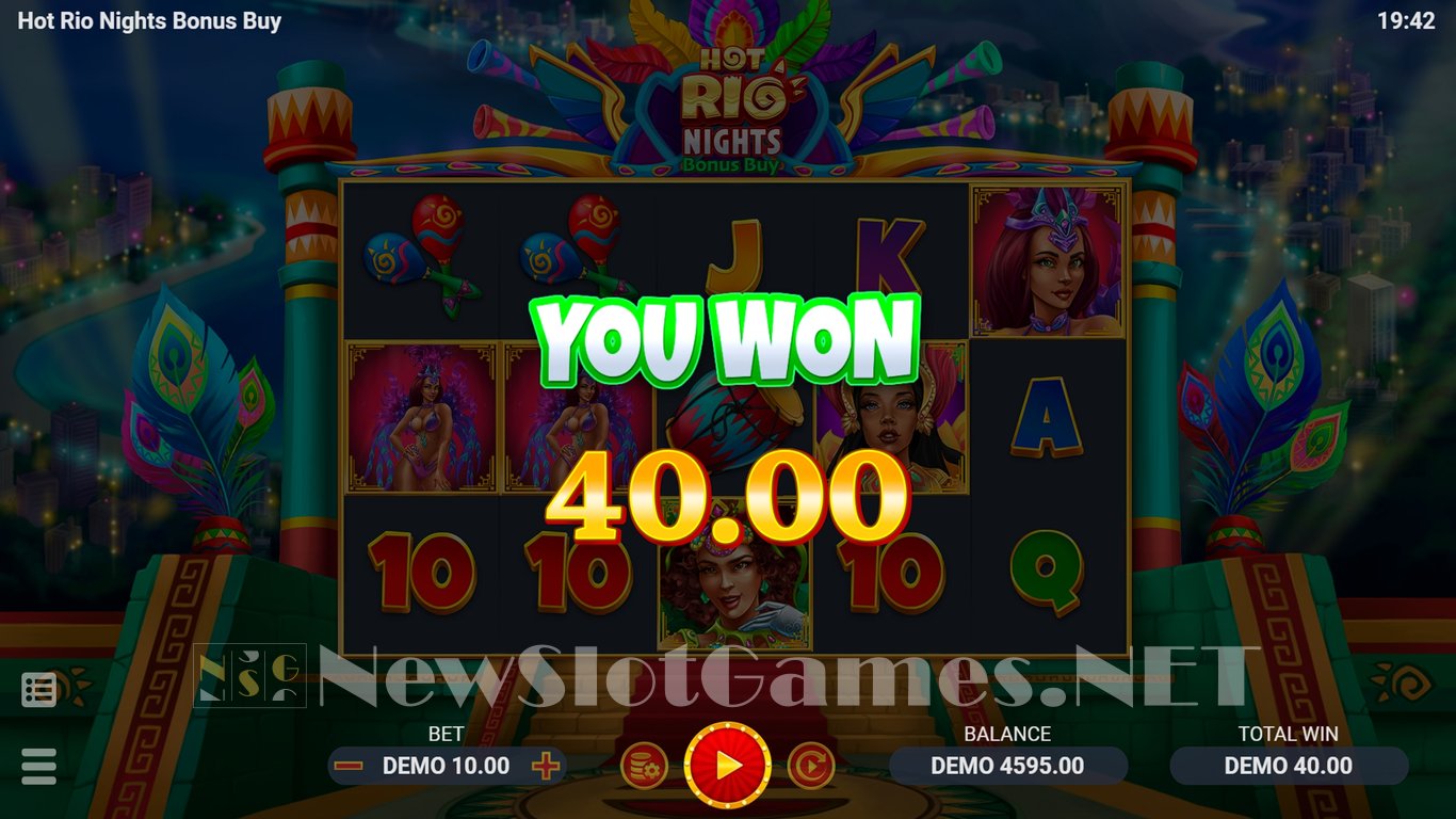 Hot Rio Nights Slot Slot Image in Demo - pic. 10