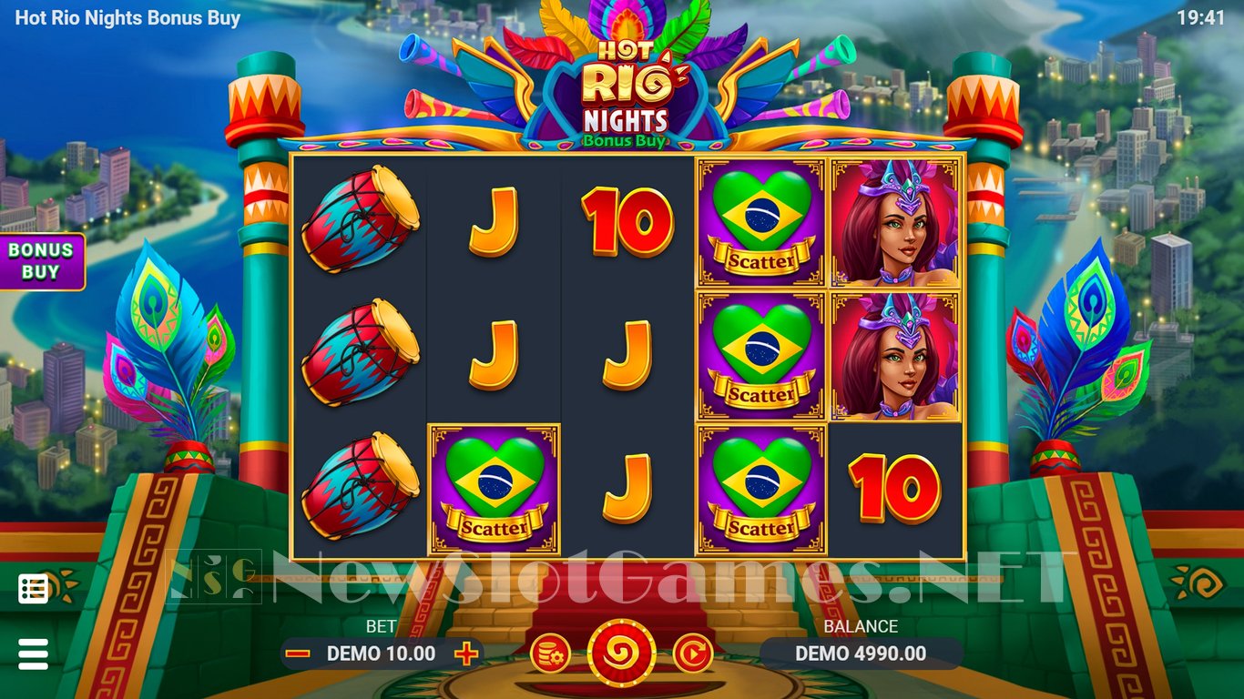 Hot Rio Nights Slot Slot Image in Demo - pic. 2