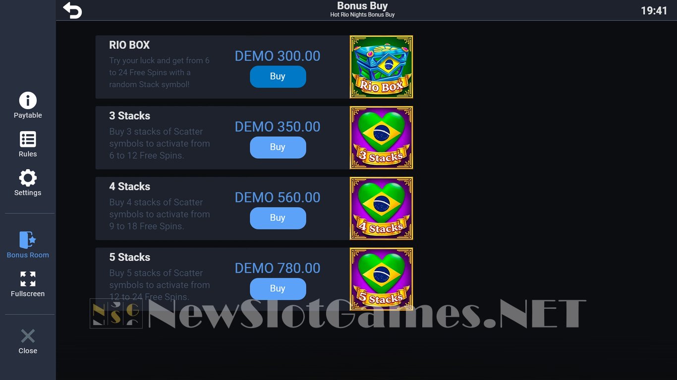 Hot Rio Nights Slot Slot Image in Demo - pic. 7