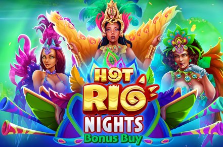 Hot Rio Nights Slot Logo