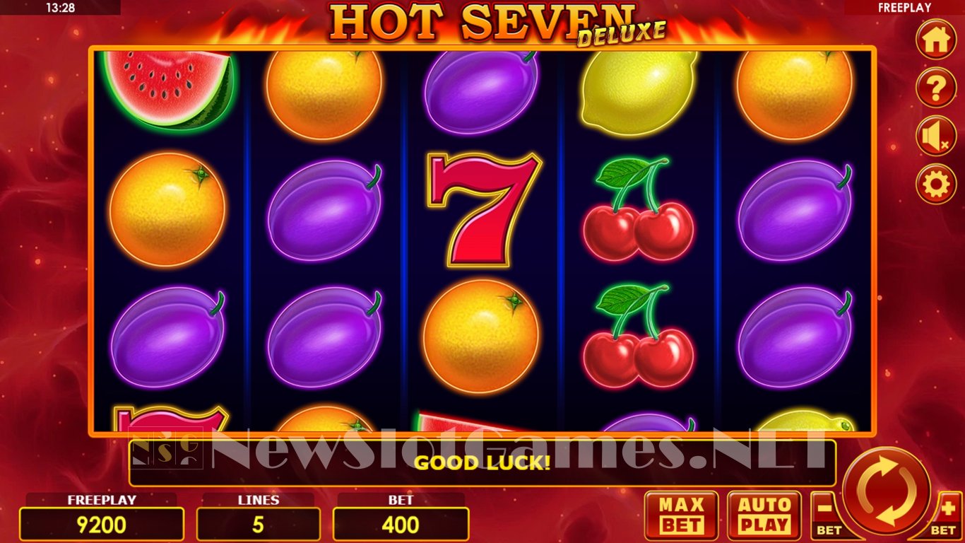 Hot Seven Deluxe Slot Slot Image in Demo - pic. 2