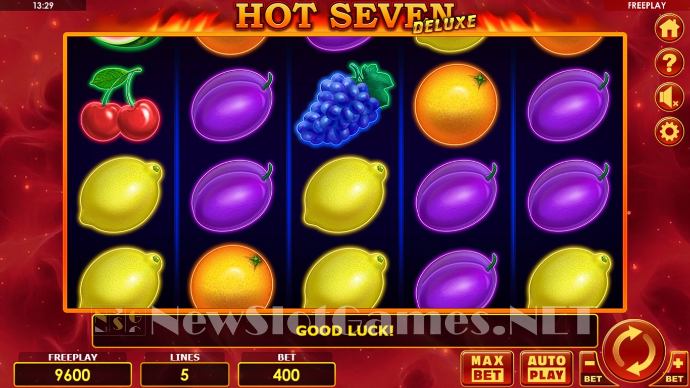 Hot Seven Deluxe Slot Slot Image in Demo - pic. 5